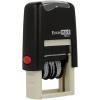 imageExcelMark Faxed  SelfInking Rubber Date Stamp  Compact Size  Blue InkRed Ink