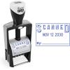 imageExcelMark Heavy Duty SelfInking Date Stamp BlueRed PostedBlue