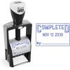 imageExcelMark Heavy Duty SelfInking Date Stamp BlueRed PostedBlue