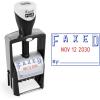 imageExcelMark Heavy Duty SelfInking Date Stamp BlueRed PostedBlueRed