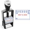 imageExcelMark Heavy Duty SelfInking Date Stamp BlueRed PostedBlueRed