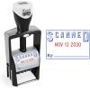 imageExcelMark Heavy Duty SelfInking Date Stamp BlueRed PostedBlueRed