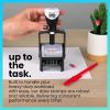 imageExcelMark Heavy Duty SelfInking Date Stamp BlueRed PostedBlueRed