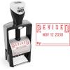 imageExcelMark Heavy Duty SelfInking Date Stamp BlueRed PostedRed