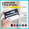imageExcelMark One Line Custom Rubber Stamp Custom Long