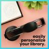 imageExcelMark Personalized Book Embosser  Adorn Monogram RoundCelestial