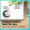 imageExcelMark Personalized Book Embossers ampamp Stamps  Personalize a Book Embosser Wood Stamp or SelfInking Mount Wildflower RoundCelestial