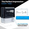 imageExcelMark Personalized Name Stamp  Custom Name Stamper  Small BlackExtra Large