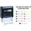 imageExcelMark Personalized Name Stamp  Custom Name Stamper  Small BlackLarge