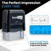 imageExcelMark Personalized Name Stamp  Custom Name Stamper  Small BlackSmall