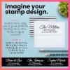 imageExcelMark Personalized Return Address Stamp  Custom Self Inking Rubber Stamp SmallSmall