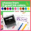 imageExcelMark Personalized Teacher Stamp  Please Sign ampamp Return  Available in 11 Colors LargeBook