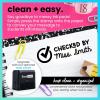 imageExcelMark Personalized Teacher Stamp  Please Sign ampamp Return  Available in 11 Colors LargeChecked By