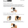 imageExcelMark Received  SelfInking Rubber Date Stamp  Compact Size  Black InkBlack Ink