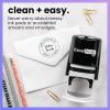 imageExcelMark Self Inking Address Stamp  Style 321