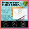 imageExcelMark Self Inking Address Stamp  Style 321