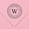 imageExcelMark Self Inking Monogram Address Stamp  Style 320  with 5cc Ink Bottle A43