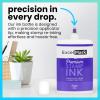 imageExcelMark Self Inking Stamp Refill Ink  2 oz  Black InkPurple