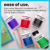 imageExcelMark Self Inking Stamp Refill Ink  2 oz  Black InkPurple