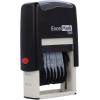 imageExcelMark SelfInking Rubber Number Stamp Black Numbering Stamp 6 DigitRed