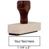 imageExcelMark Traditional Custom Rubber Stamp SmallExtra Large