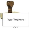imageExcelMark Traditional Custom Rubber Stamp SmallOversized