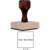 imageExcelMark Traditional Custom Rubber Stamp SmallSquare
