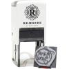 imageReMarks Address Stamp SophisticatedScroll Border