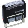 imageExcelMark 12 Phrase SelfInking Date Stamp  2quot x 14quot Impression  Black Ink 7817