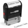 imageExcelMark Custom One Line Stamp  Name Stamps Self Inking Personalized LargeMedium