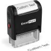 imageExcelMark Custom One Line Stamp  Name Stamps Self Inking Personalized LargeSmall