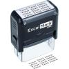 imageExcelMark Custom Rubber Stamp  Clean ampamp Easy Stamping  Personalized SelfInking Stamp SmallMedium