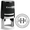 imageExcelMark Custom Self Inking Address Stamp with Monogram  Style 255