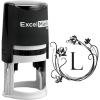 imageExcelMark Custom Self Inking Personal Stamp with Monogram  Style 266