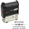 imageExcelMark Custom SelfInking Rubber Return Address Stamp  Design 1