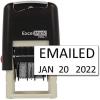 imageExcelMark Emailed Date Stamp  Compact Size Red InkBlack Ink