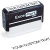 imageExcelMark One Line Custom Rubber Stamp Custom Long