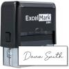 imageExcelMark Personalized Name Stamp  Custom Name Stamper  Small BlackLarge