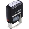 imageExcelMark SelfInking Rubber Number Stamp Black Numbering Stamp 6 DigitRed