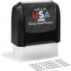 imagePersonalized Rubber Stamp  Made in America  HighDefinition Impression SmallMedium