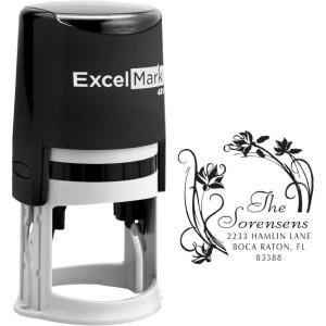 imageCustom Self Inking Address Stamp  Style 209