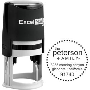 imageCustom Self Inking Address Stamp  Style 221