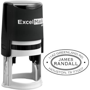 imageCustom Self Inking Address Stamp  Style 222