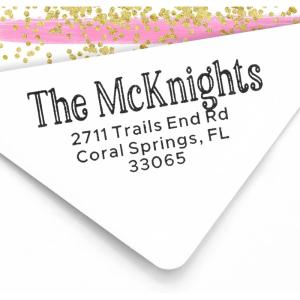 imageExcelMark Custom Return Address Stamp  Self Inking Rubber Stamp  3 Sizes and 8 Designs to Choose fromDesign 5