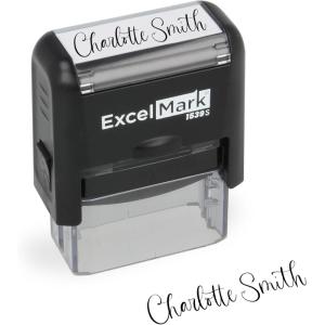 imageExcelMark Custom Signature Stamp  Self Inking  SmallSmall