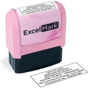imageExcelMark Notary Stamp for All 50 States  Official State Seal  All 50 StatesArkansas