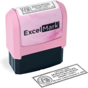 imageExcelMark Notary Stamp for All 50 States  Official State Seal  All 50 StatesGeorgia
