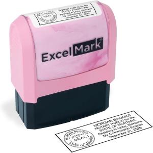 imageExcelMark Notary Stamp for All 50 States  Official State Seal  All 50 StatesMontana