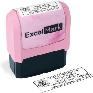 imageExcelMark Notary Stamp for All 50 States  Official State Seal  All 50 StatesNew Mexico