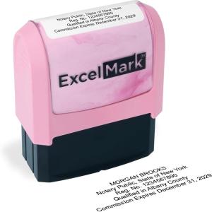 imageExcelMark Notary Stamp for All 50 States  Official State Seal  All 50 StatesNew York
